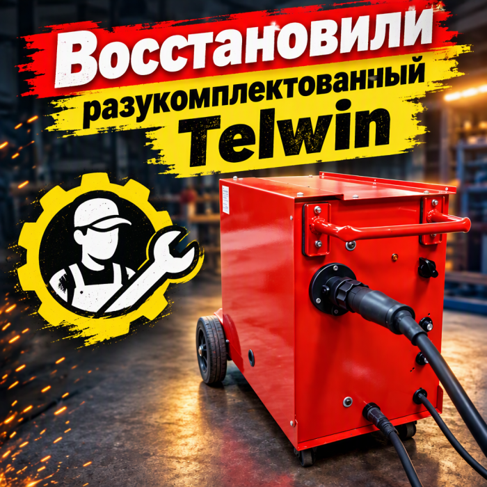 Восстановили разукомплектованный Telwin