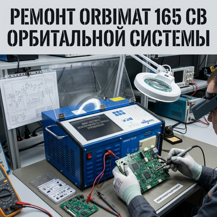 Ремонт орбитальной системы Orbimat 165 CB