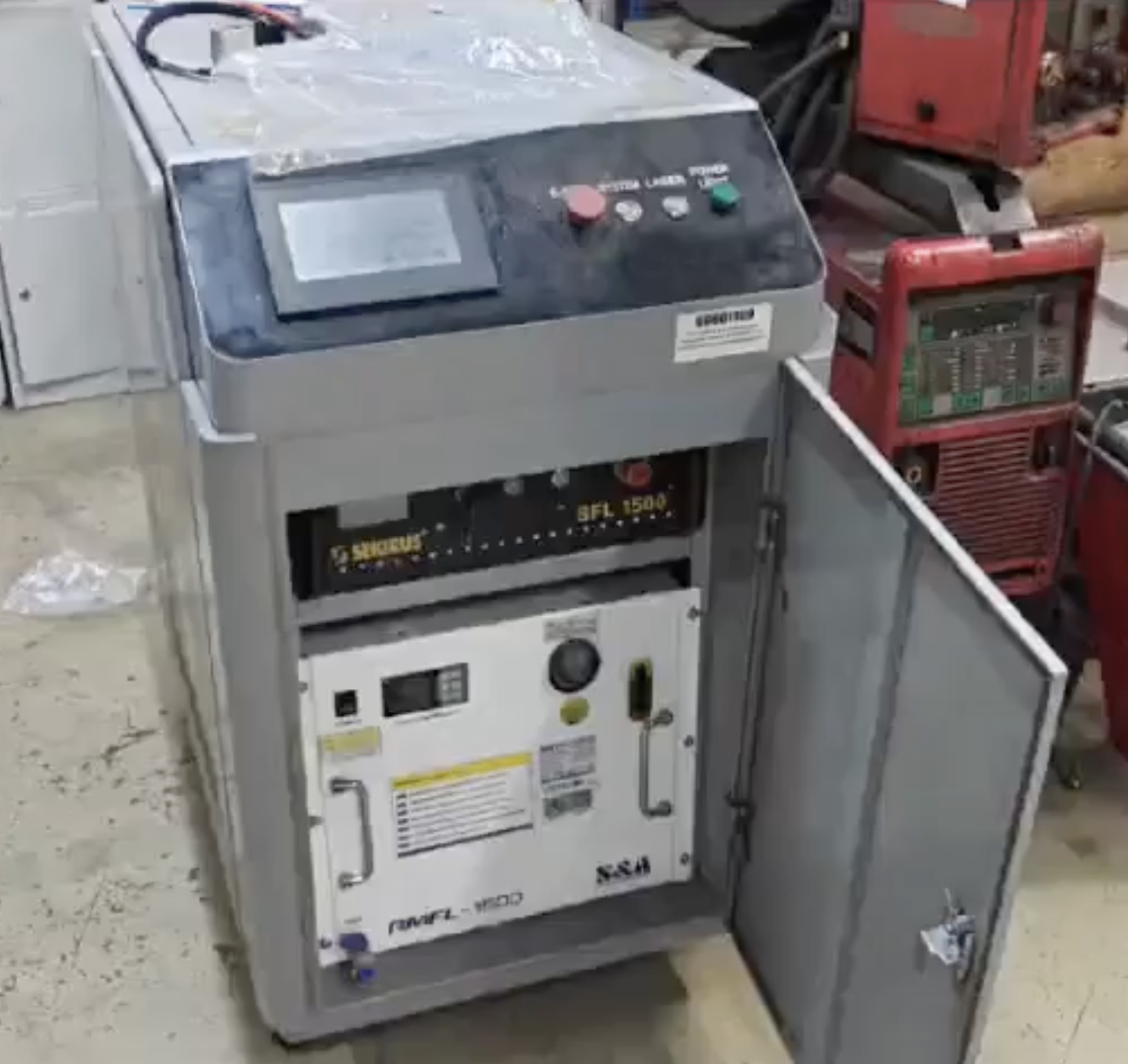 Ремонт лазерного сварочного аппарата Secirus SFL 1500