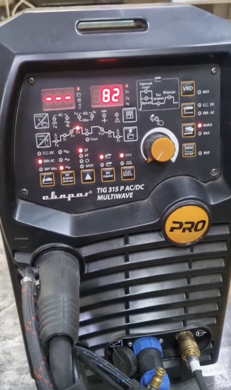 Ремонт и калибровка сварочного инвертора Сварог TIG 315 P AC/DC Multiwave