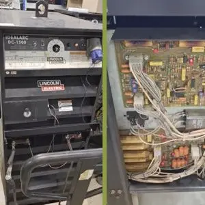 Ремонт сварочного источника LINCOLN ELECTRIC IDEALARC DC-1500