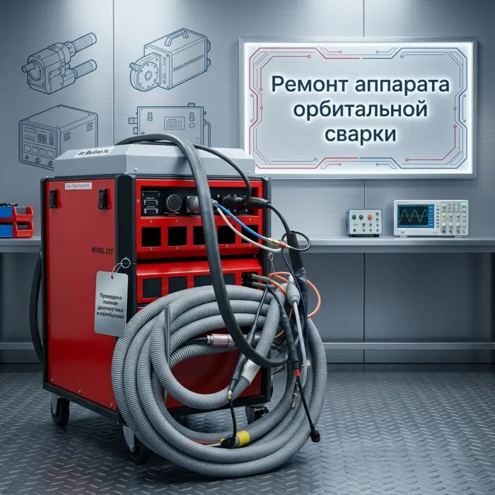 Ремонт аппарата орбитальной сварки