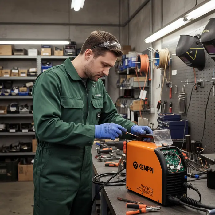 Мастера «Зона сварки» восстановили инвертор Kemppi MasterTig MLS 2300 AC DC